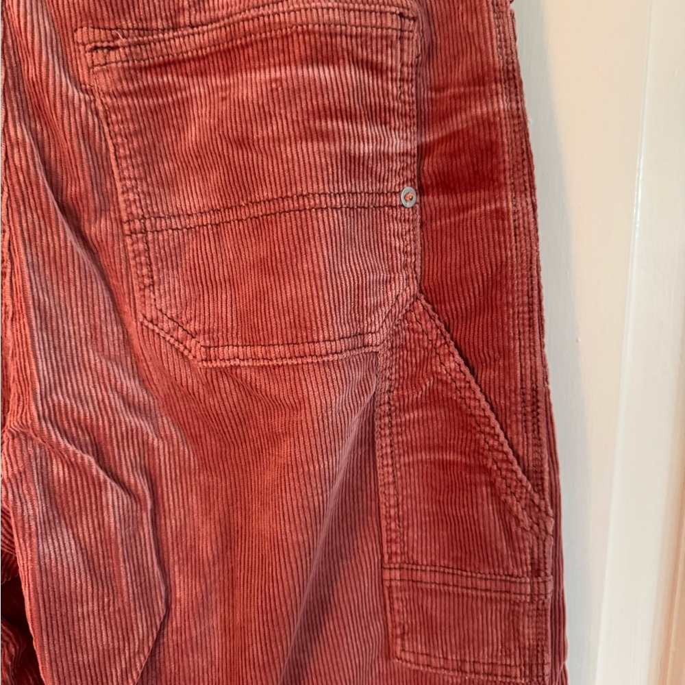 Pilcro Wide Leg Pants in Rust - Picture 5 of 5